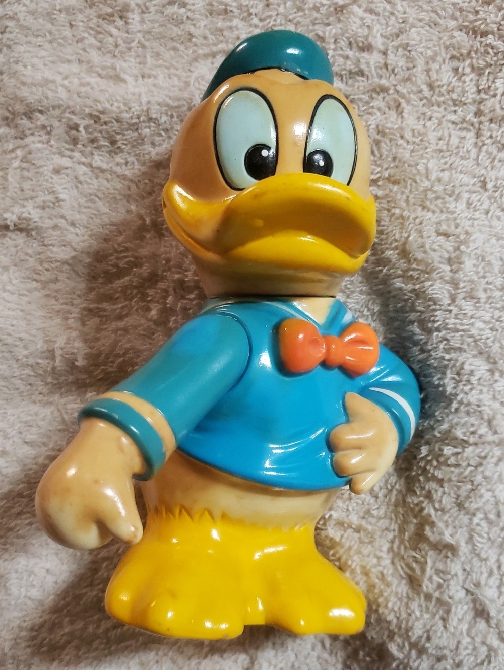 1970's To 80's - Vintage Donald Duck Character Figure - Coin Bank